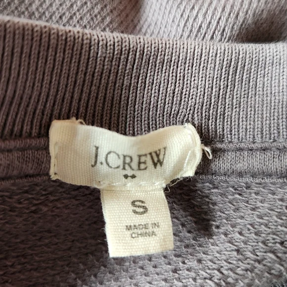 J. Crew Heather Gray Knit Top Vintage - Picture 6 of 9